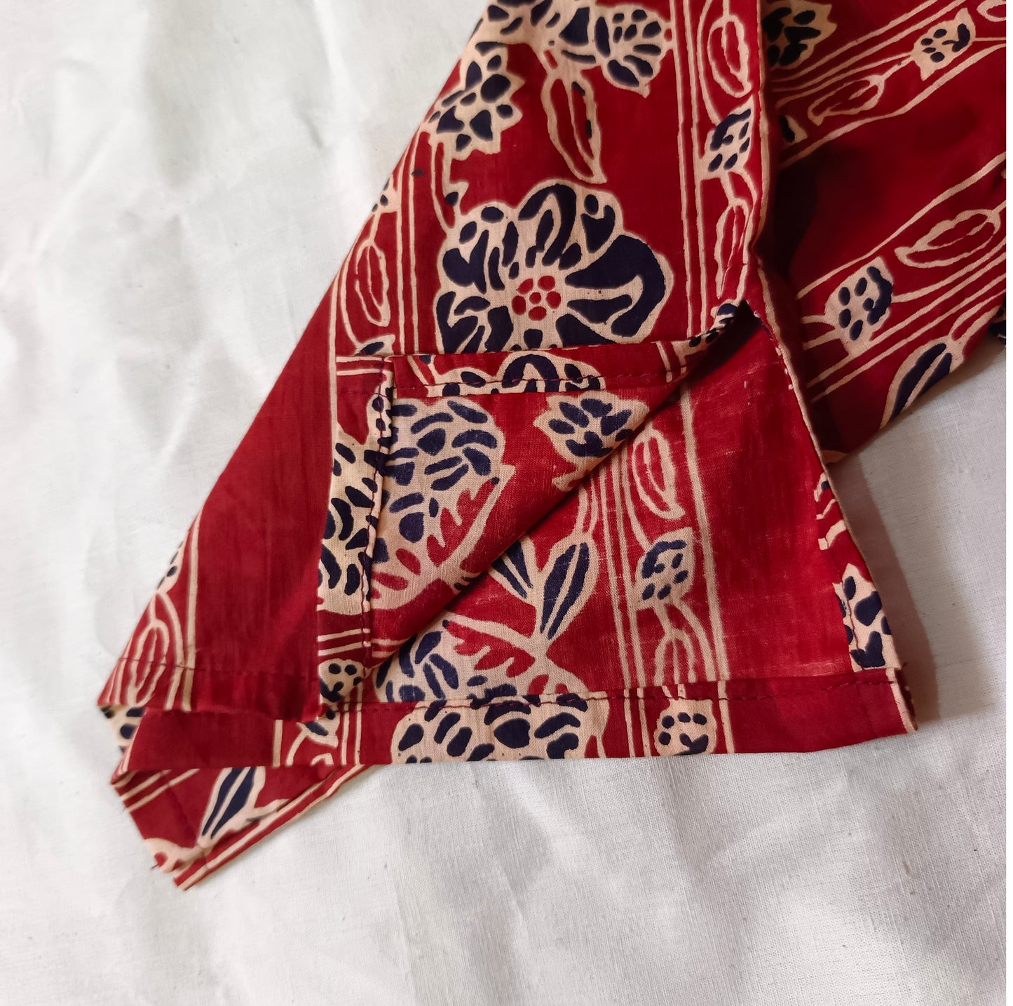 Loom & Loop Cotton Shirt with Free Scrunchie