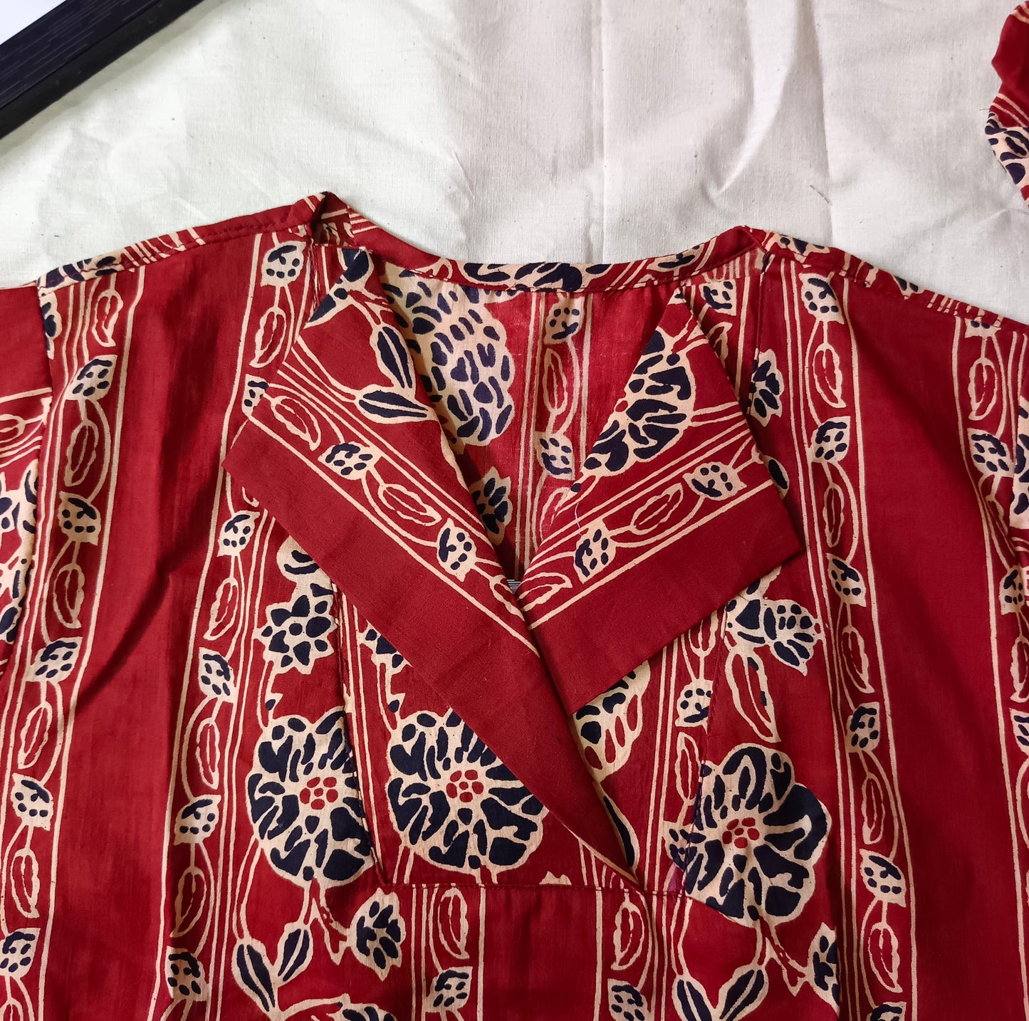 Loom & Loop Cotton Shirt with Free Scrunchie